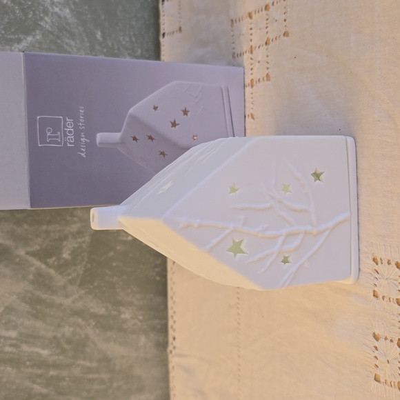 Rader Winterzeit Light House Tree Tealight Holder made in Germany - Picture 2 of 5